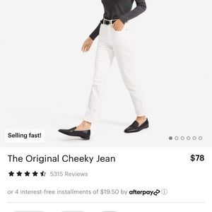 The original cheeky jean
